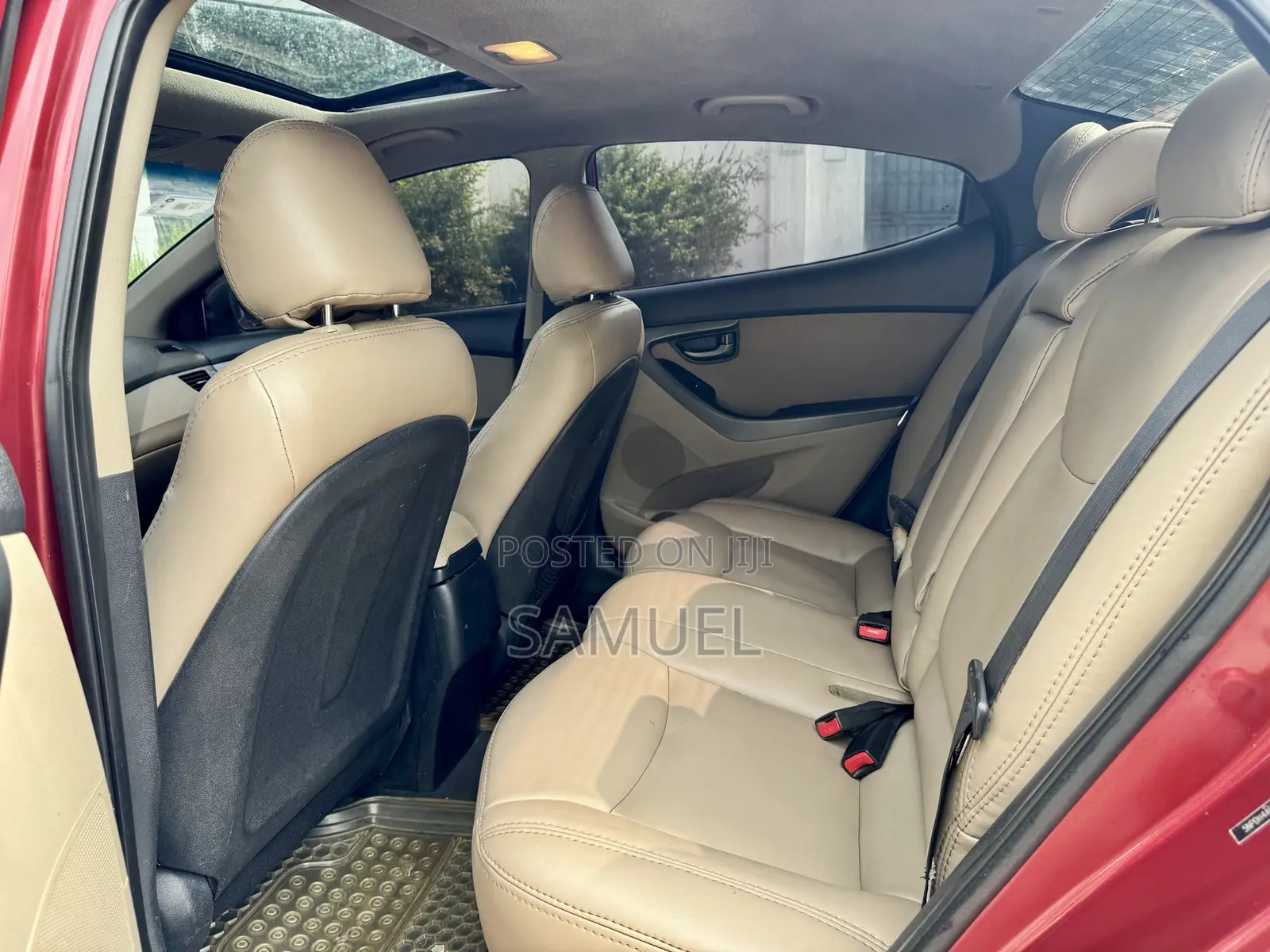 Hyundai Elantra Limited Sedan FWD (1.8L 4cyl 6A) 2016 Red