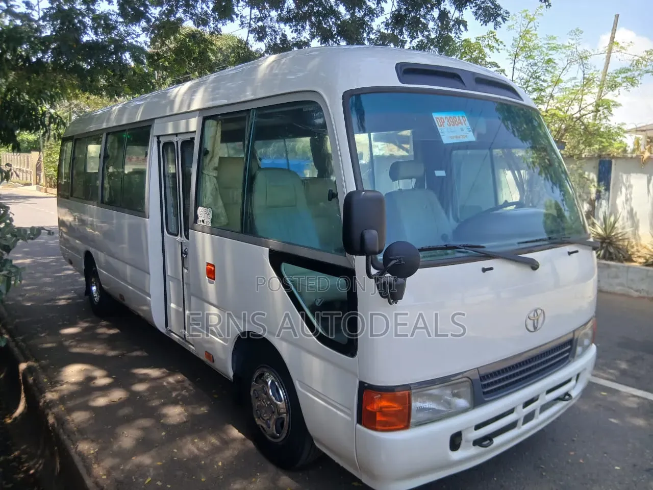 Toyota Coaster 2010 White
