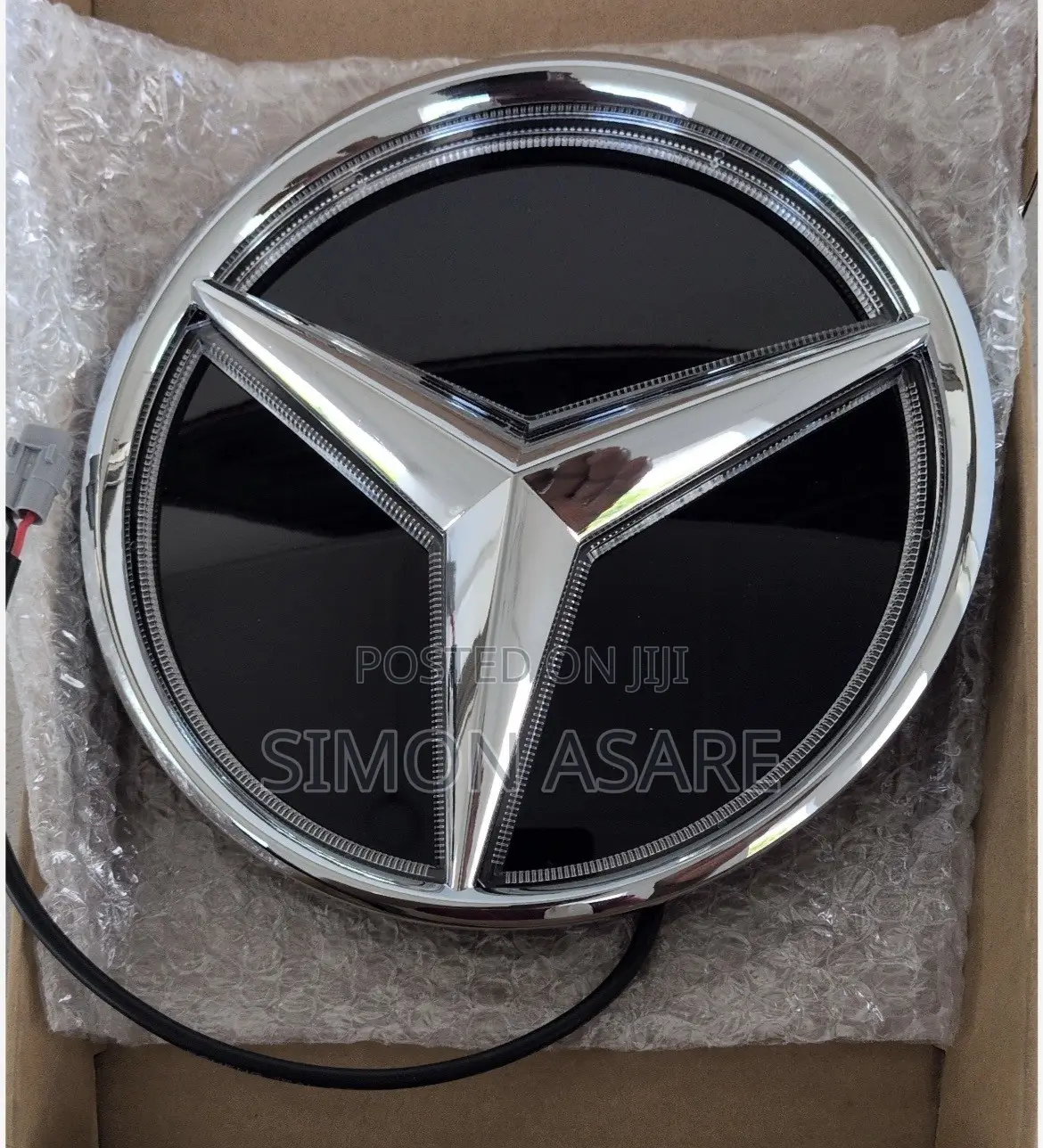 Illuminated LED Front Grille Star Emblem Badge for Mercedes-Benz