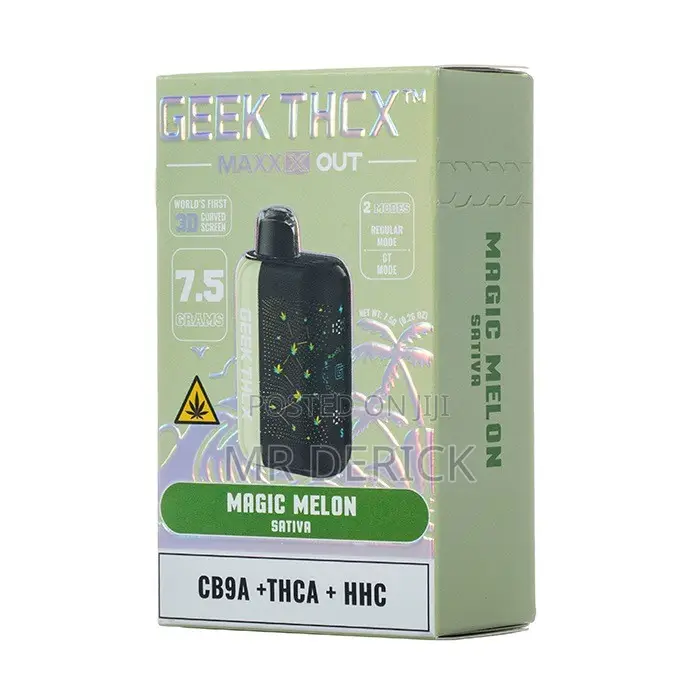 Geek THCX Maxxx Out Disposable Vape (7.5 Grams) Magic Melon Flavor