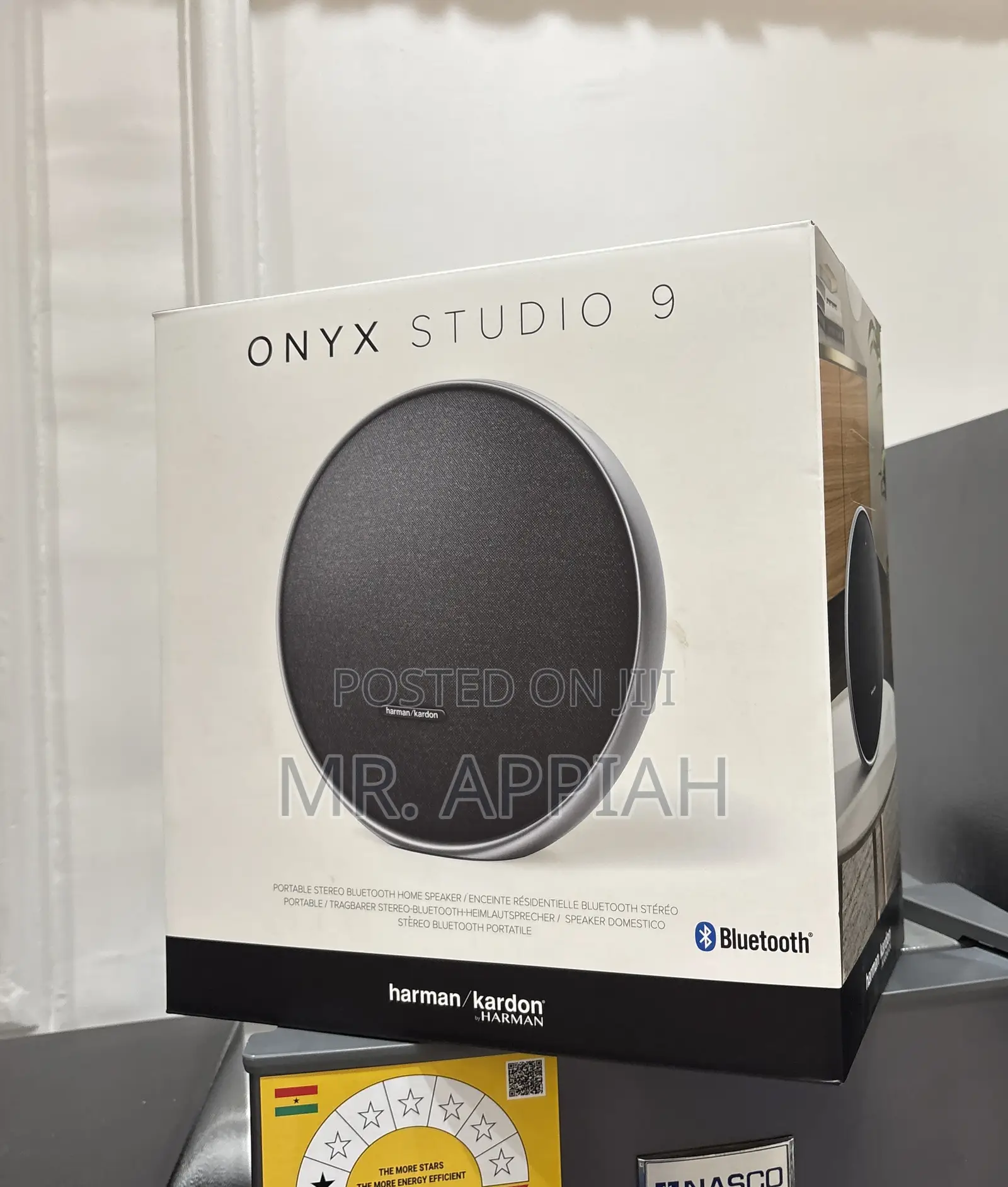 Premium Sound Harman Kardon Onyx 9 Wireless Speaker(Black)