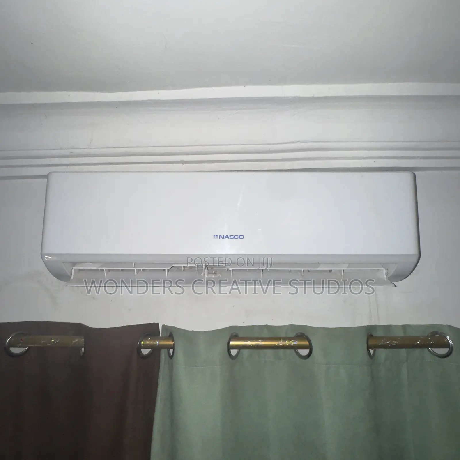 Nasco 1.5hp Indoor AC Unit With Remote.