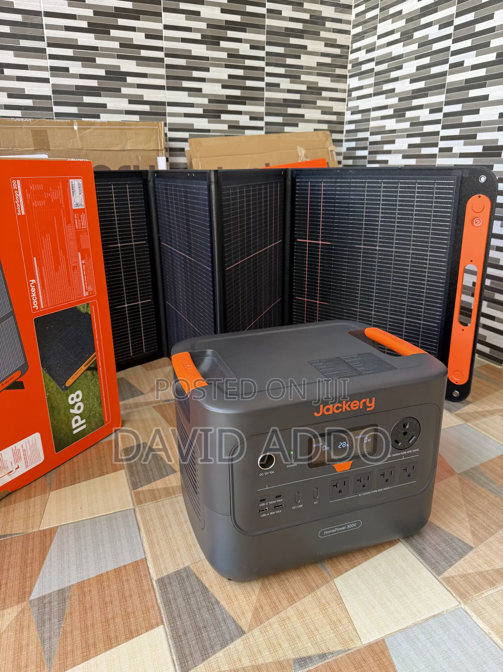 Jackery Generator and Solar Panels