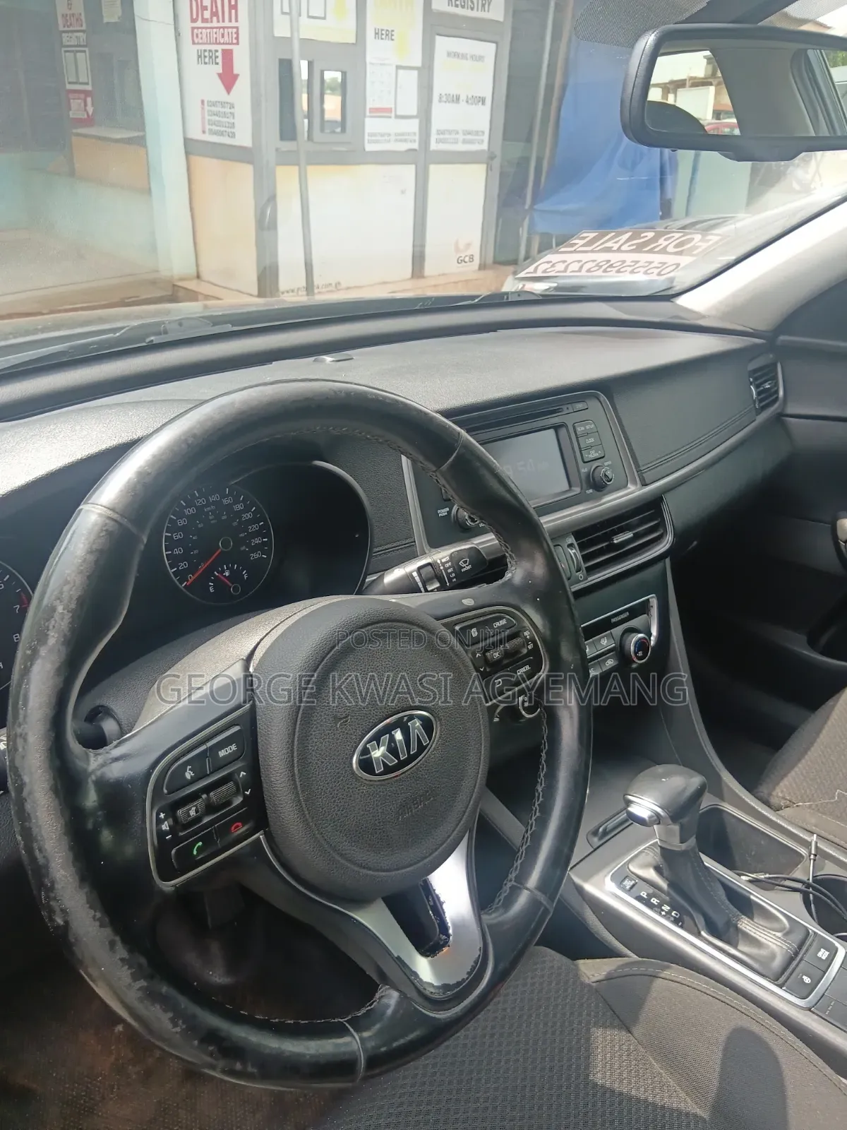 Kia Optima SXL Turbo Sedan FWD (2.0L 4cyl 6A) 2016 Gray
