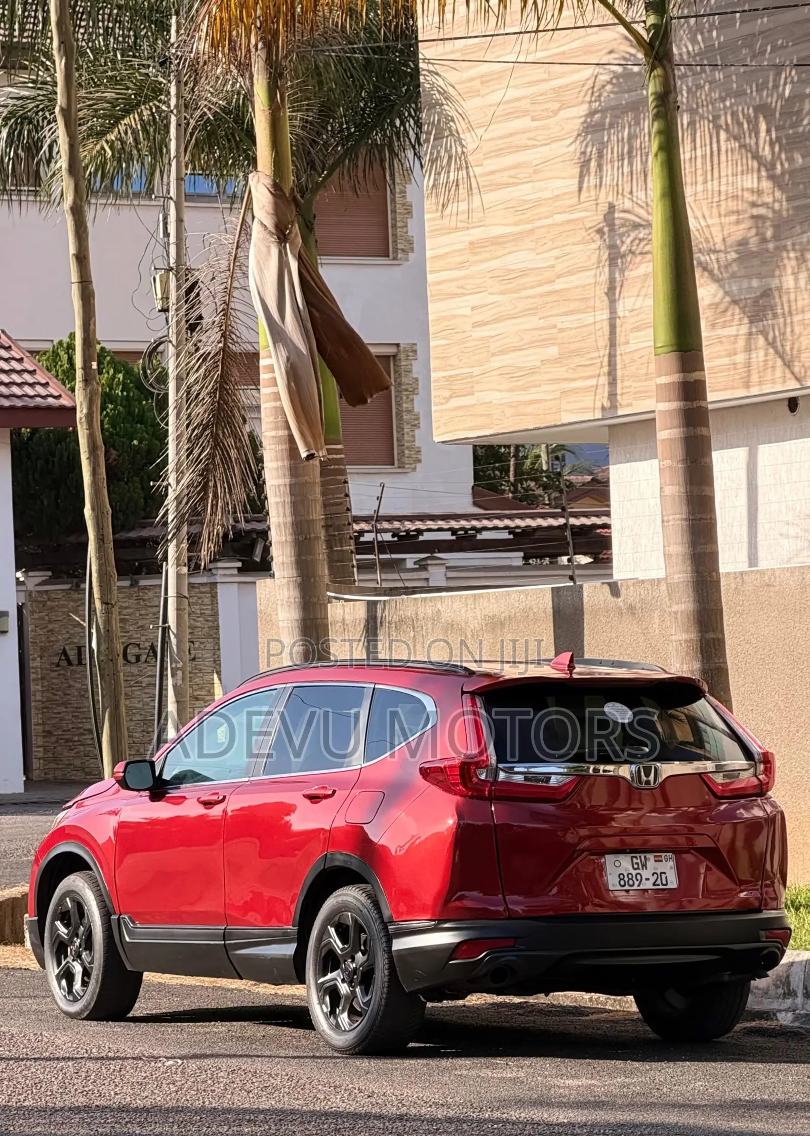 Honda CR-V Touring 4dr SUV (1.5L 4cyl CVT) 2017 Red