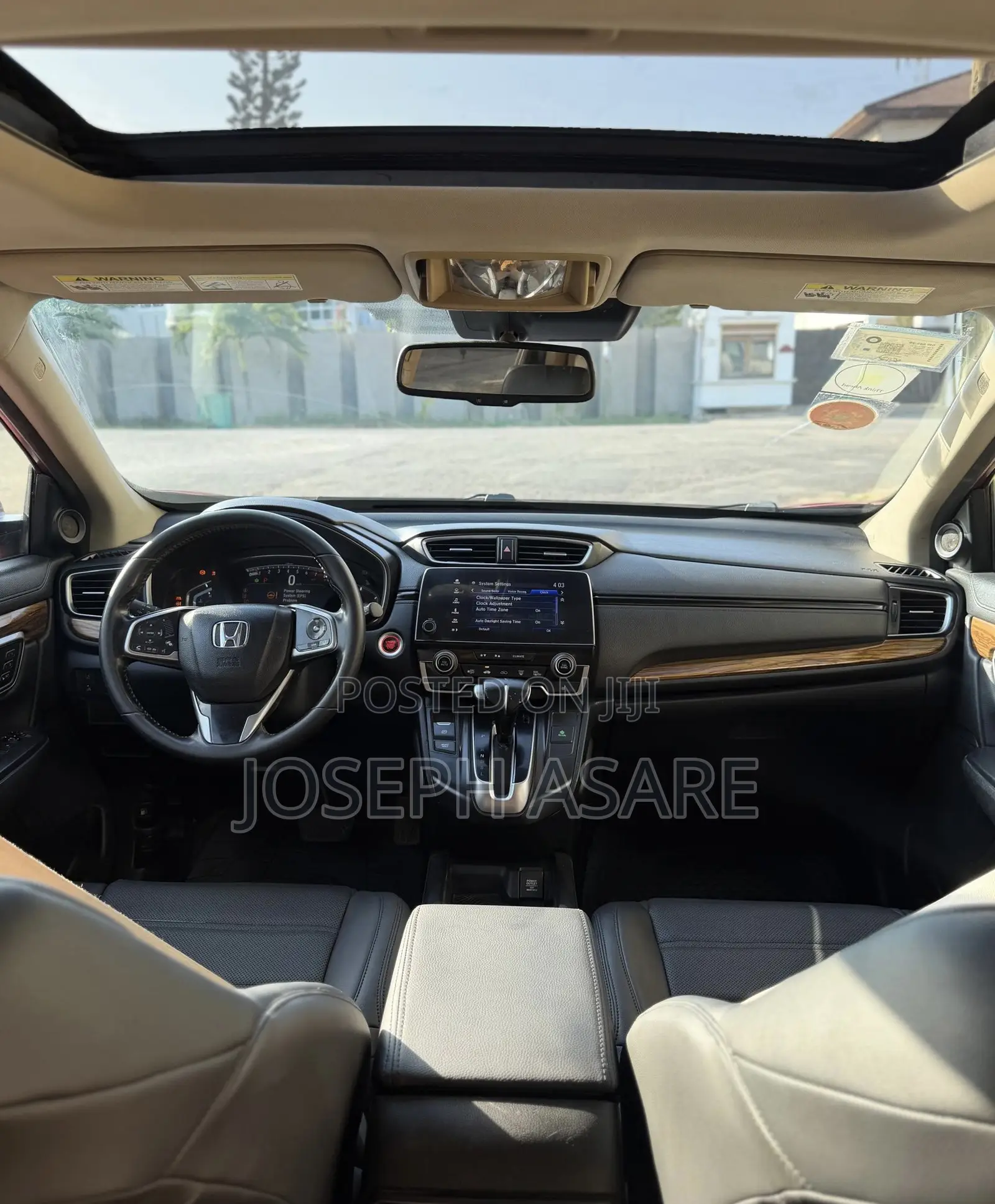 Honda CR-V Touring AWD 2018 Red