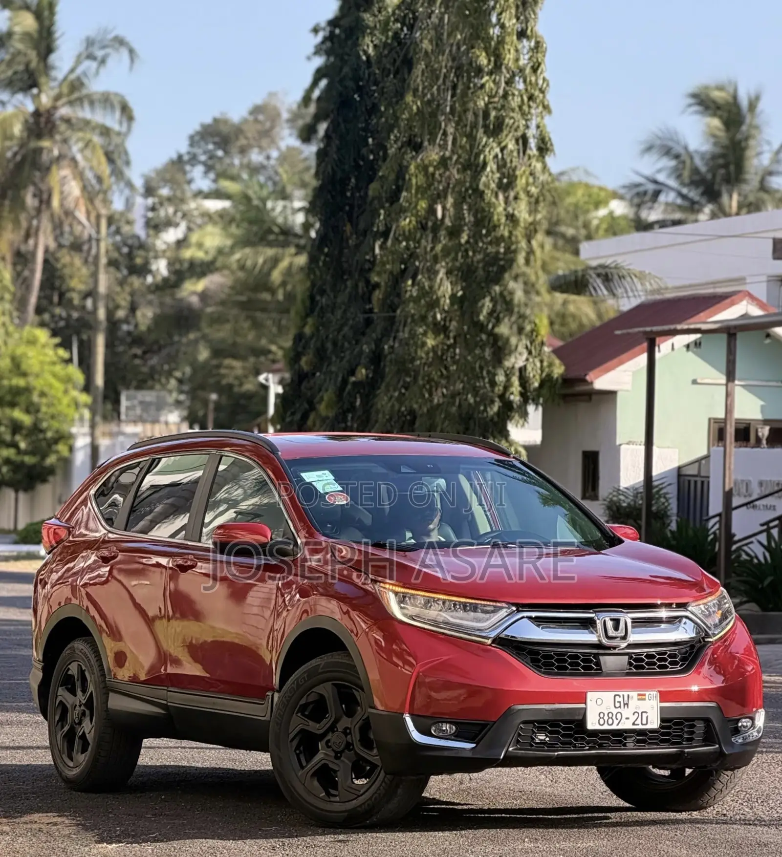Honda CR-V Touring AWD 2018 Red