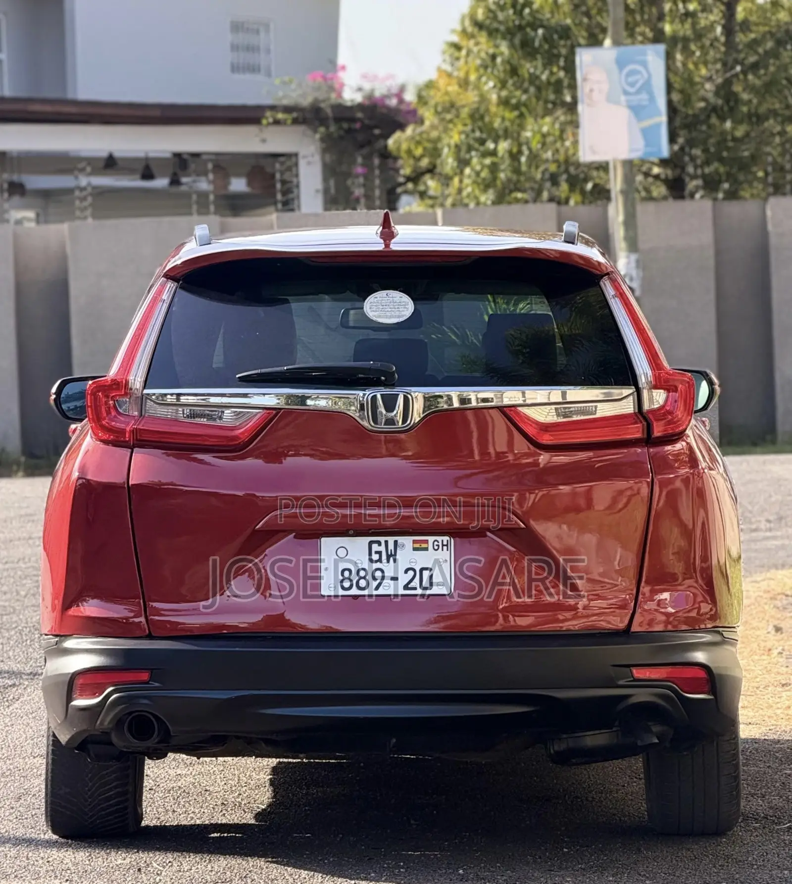 Honda CR-V Touring AWD 2018 Red