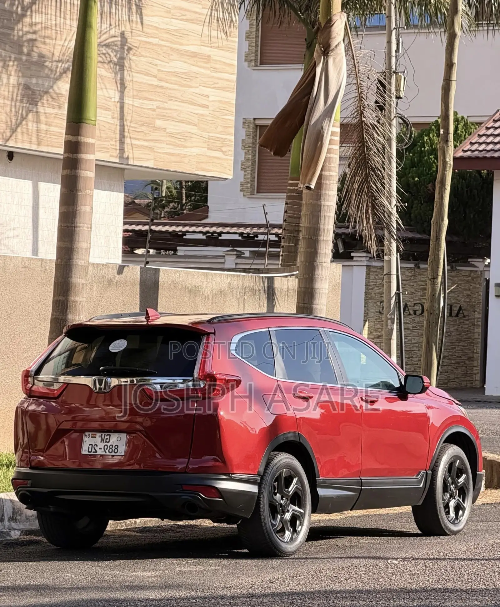 Honda CR-V Touring AWD 2018 Red