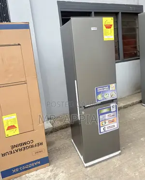 Quality Refrigerator Nasco Double Door Fridge(NasD2-23-SK)170Liters