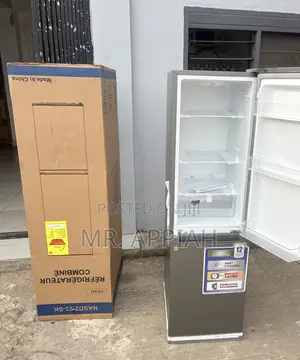Quality Chilling Nasco 170L Double Door Fridge(NasD2-23-Sk)3 Star