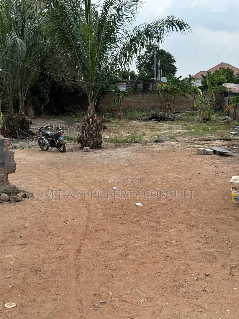 Roadside 100x100ft Land for Sale at Agbogba Academic City
