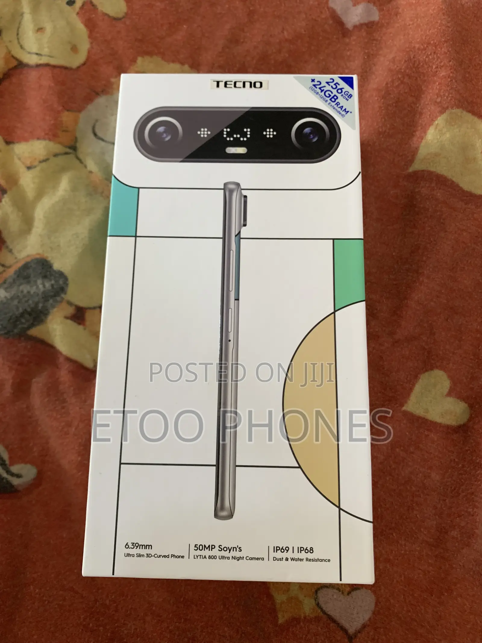 New Tecno Camon Slim 256 GB White