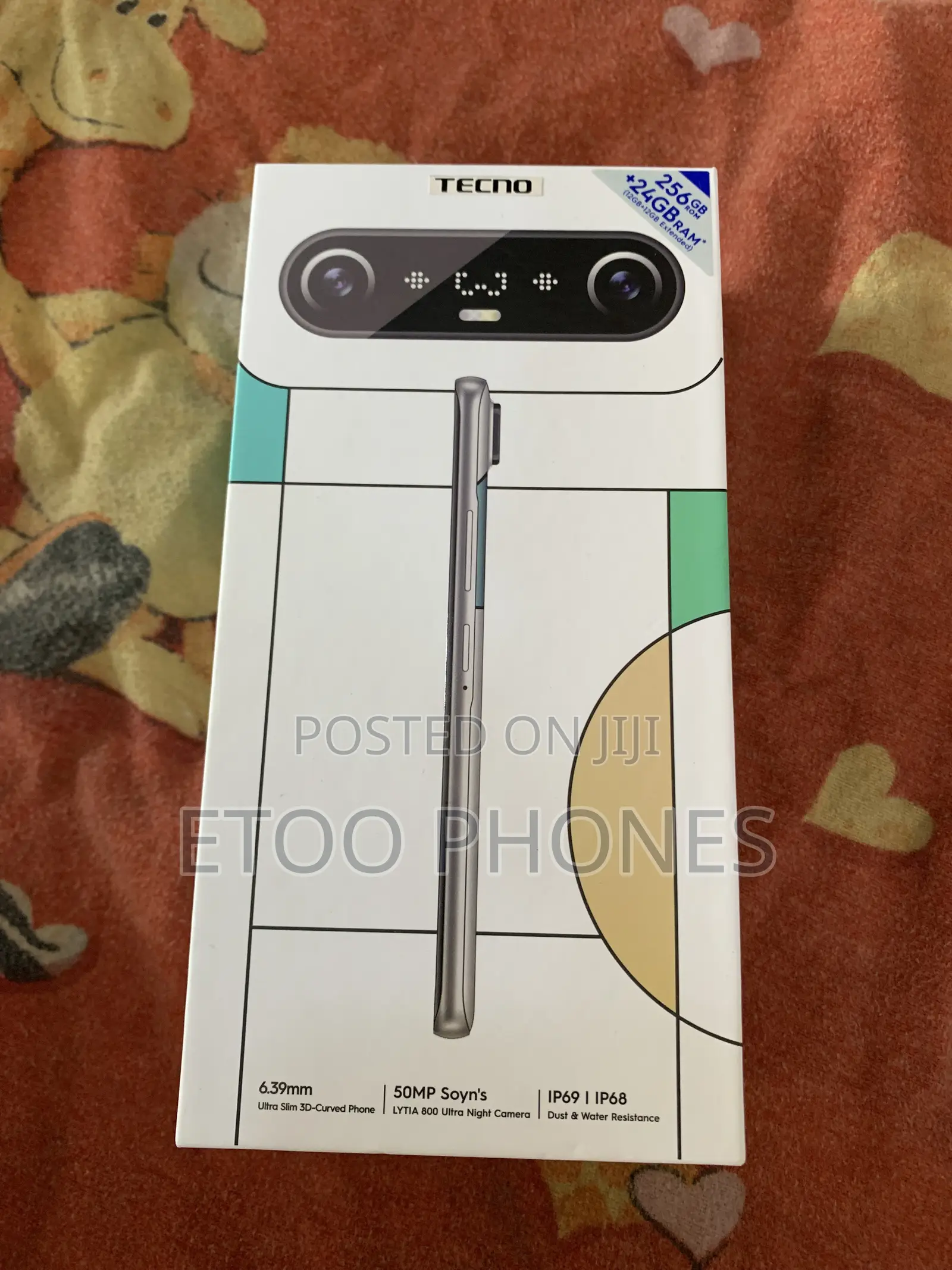 New Tecno Camon Slim 256 GB White