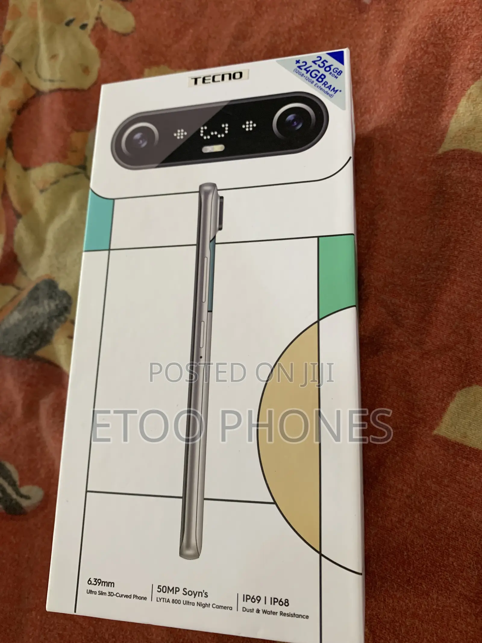 New Tecno Camon Slim 256 GB White
