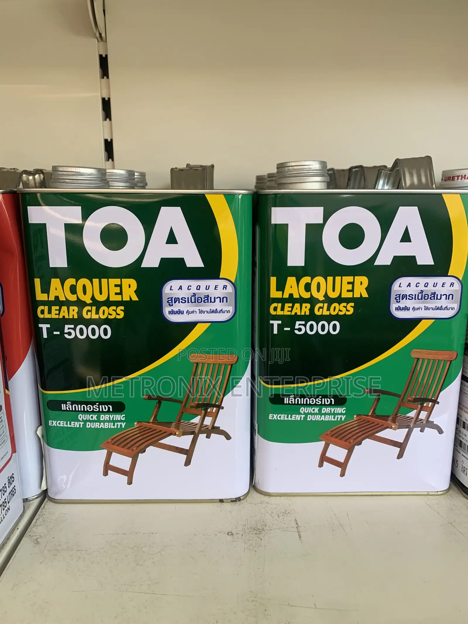 Lacquer Clear Gloss,4L(TOA)