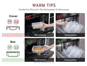 12pcs Plastic Bowls Containers