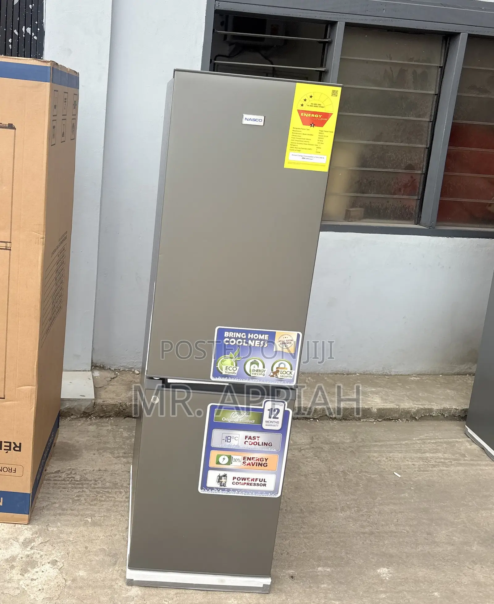 Smart Cooling Nasco NasD2-23-SK 170Liter Refrigerator(Gray)