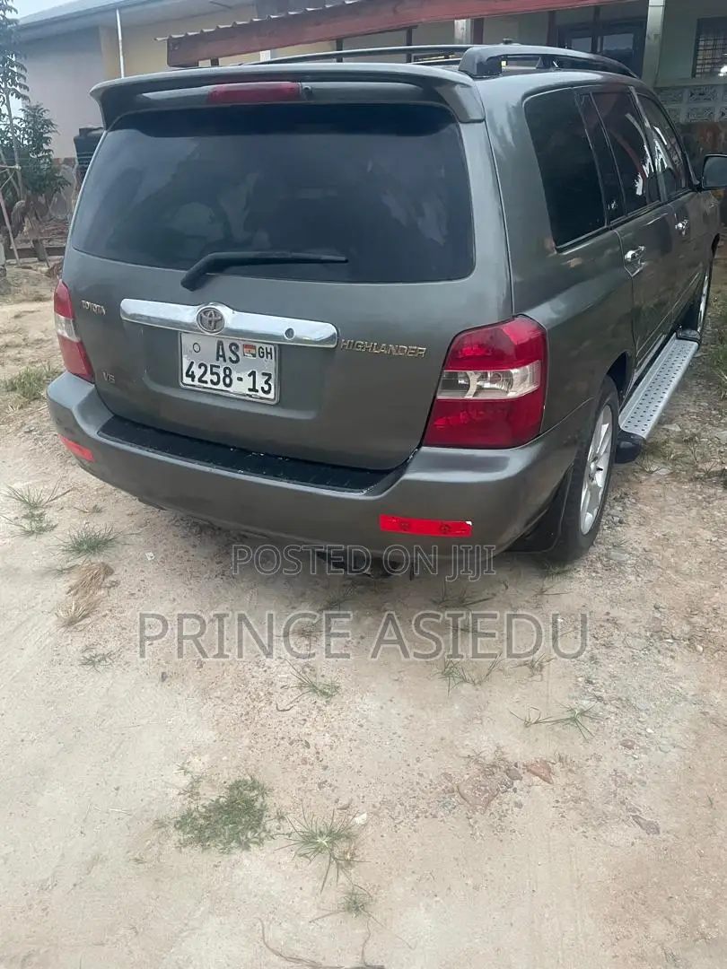 Toyota Highlander V6 2005 Green
