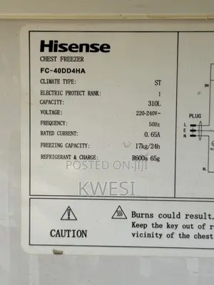 Hisense 310L Chest Freezer – Quick Sale!