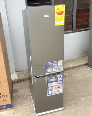 3 Star Nasco Bottom Mount Freezer Fridge(NasD2-23-SK)Gray