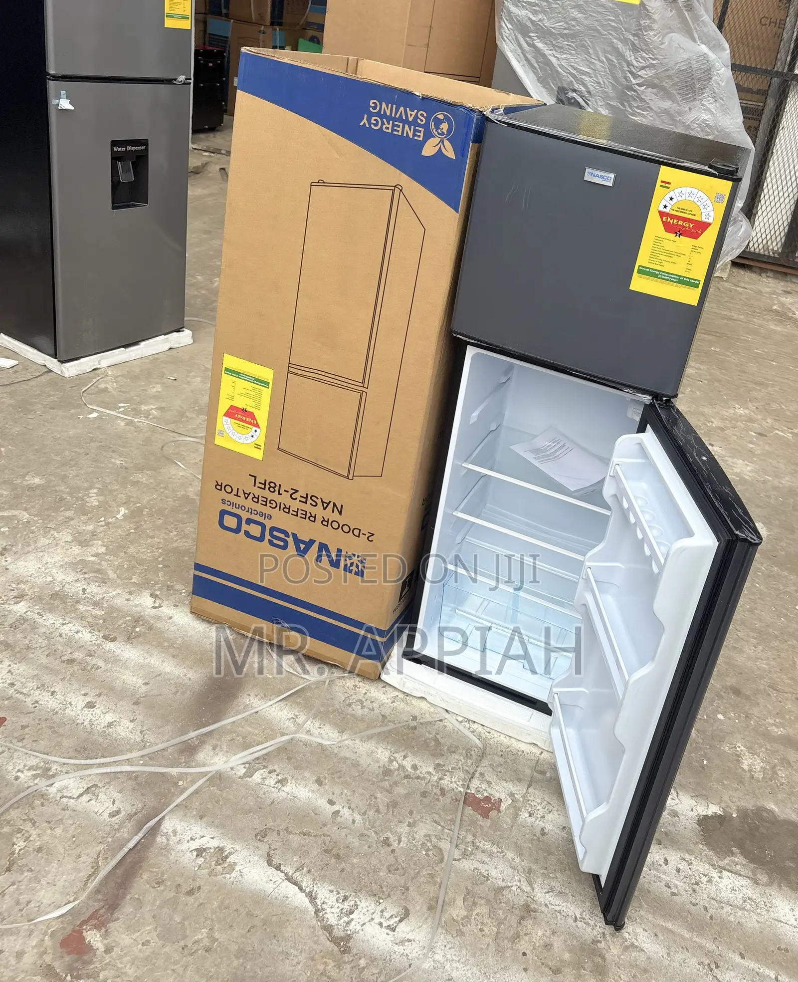 Quality Chilling Nasco 158L 2 Door Refrigerator(NasF2-18fl)