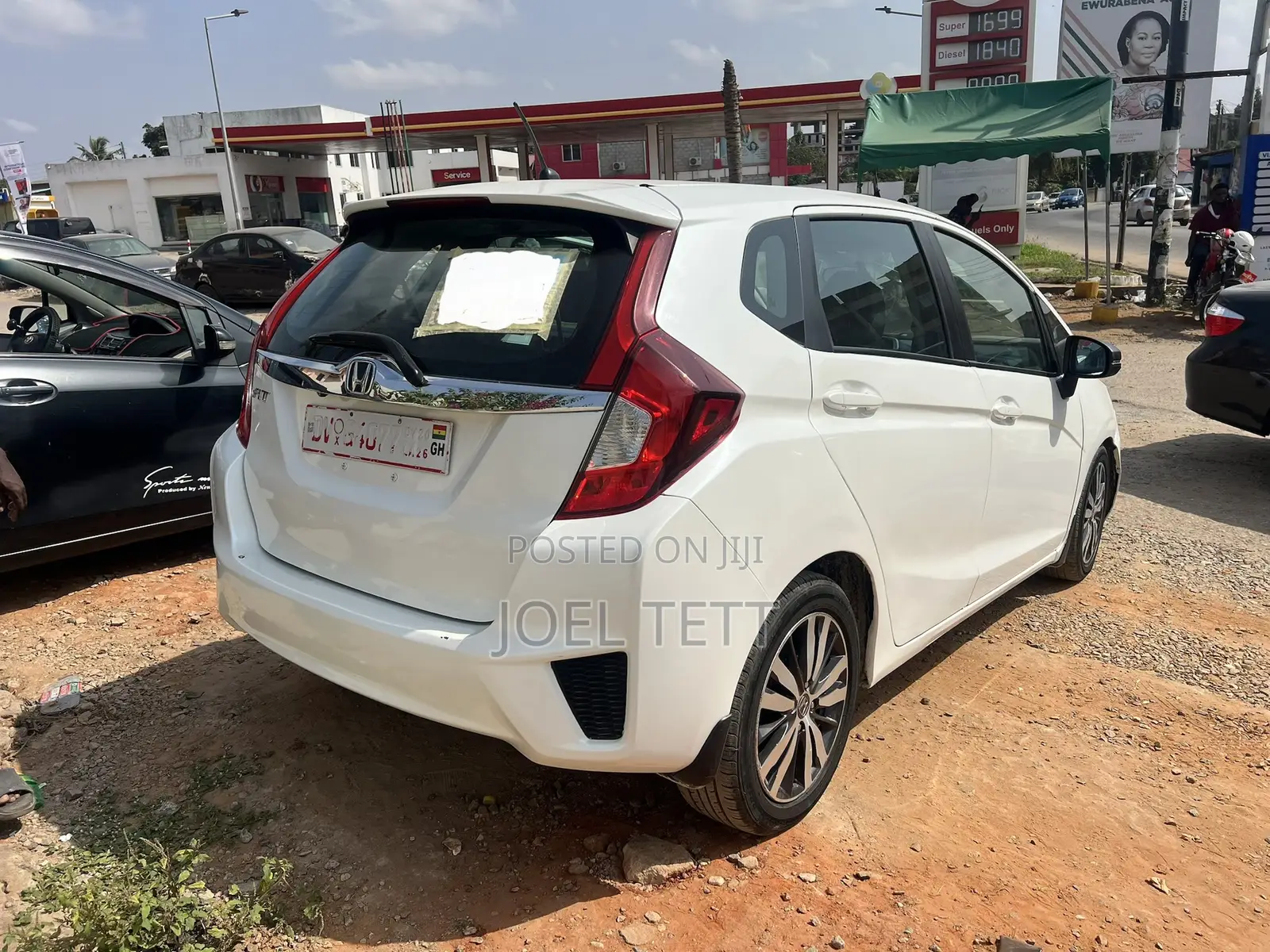 Honda Fit 2015 White