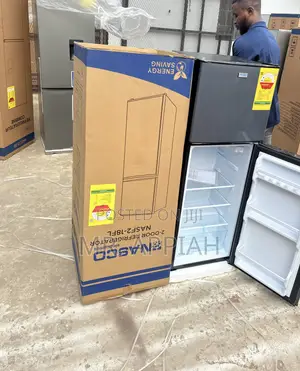 New Unique Nasco 158L Top Mount Freezer Fridge(NasF2-18fl)Silver