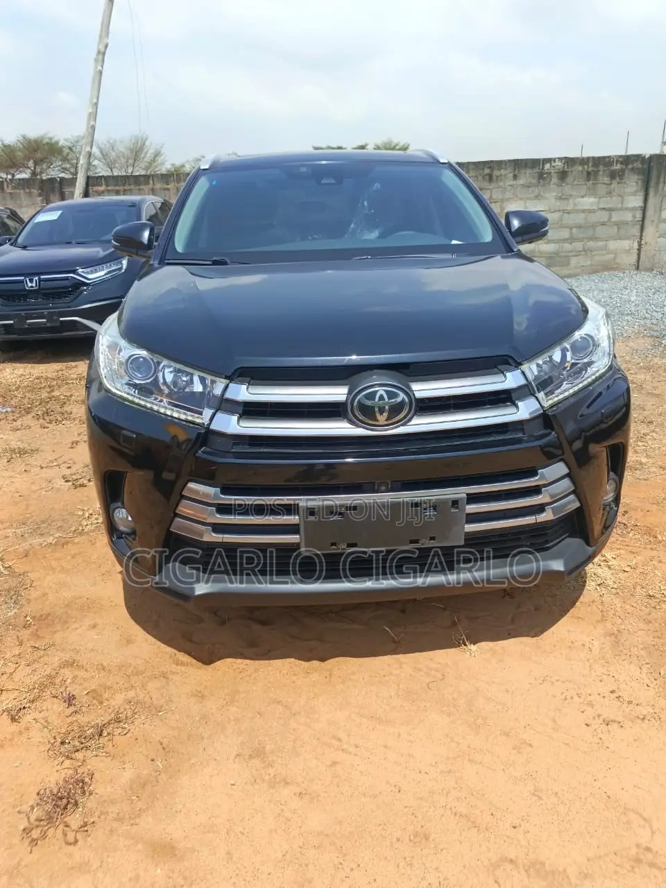 Toyota Highlander XLE 2019 Black