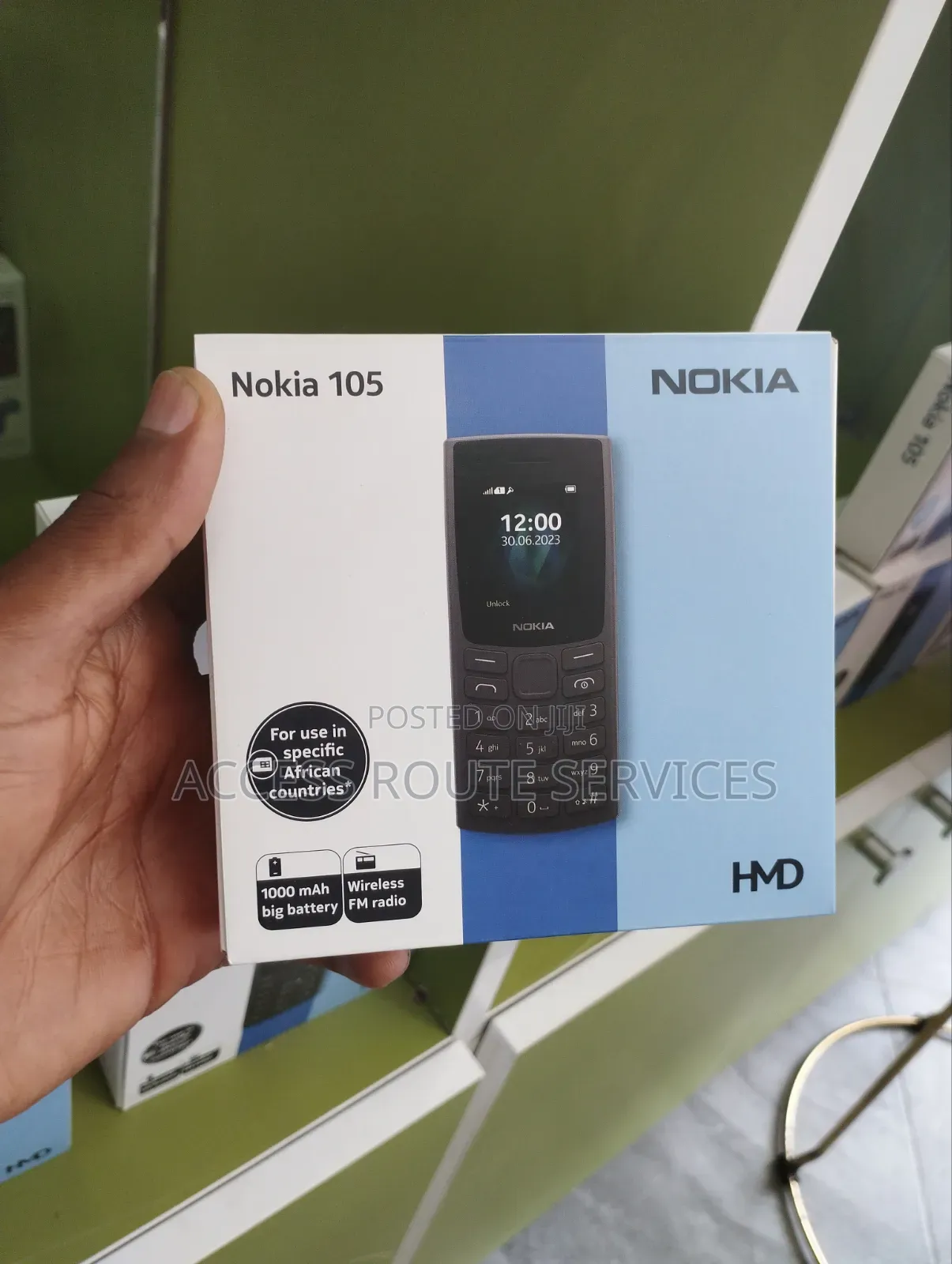 New Nokia 105 Black