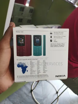 New Nokia 105 Black