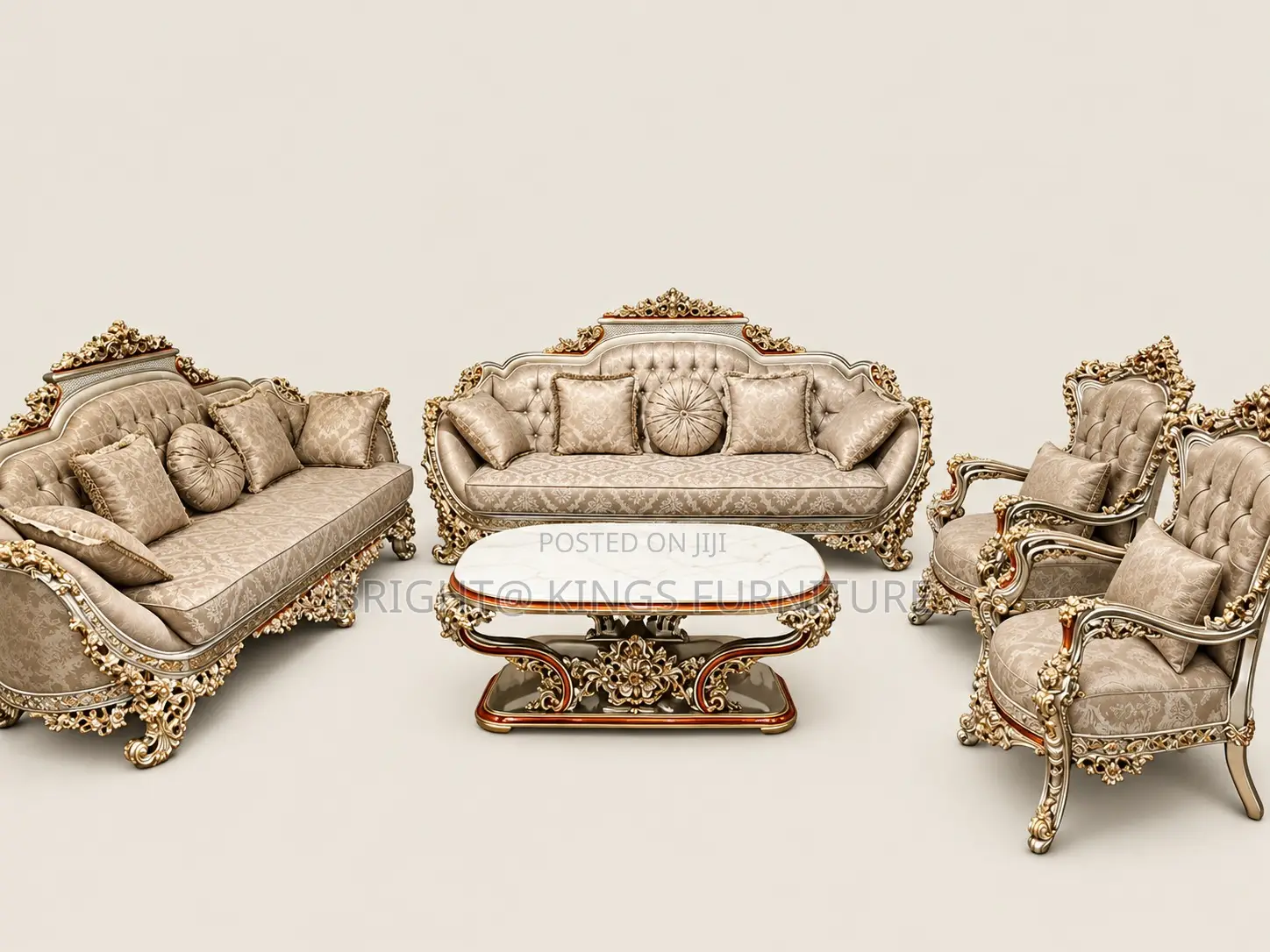 Classic Antique Sofa Set