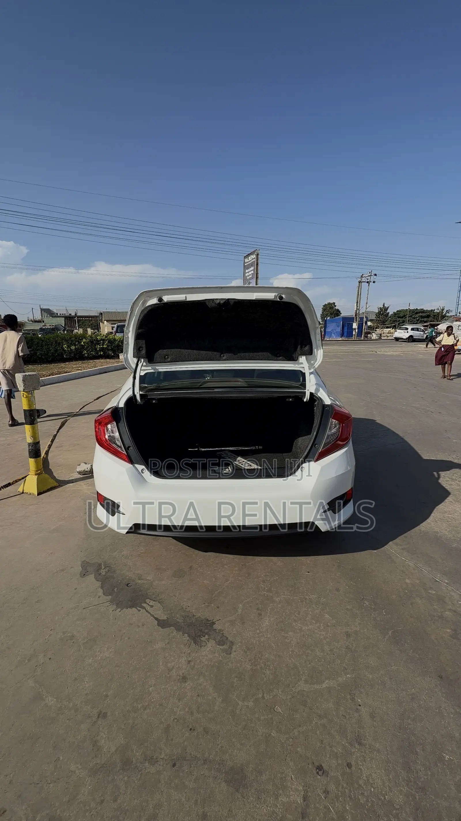 Honda Civic EX Sedan 2019 White