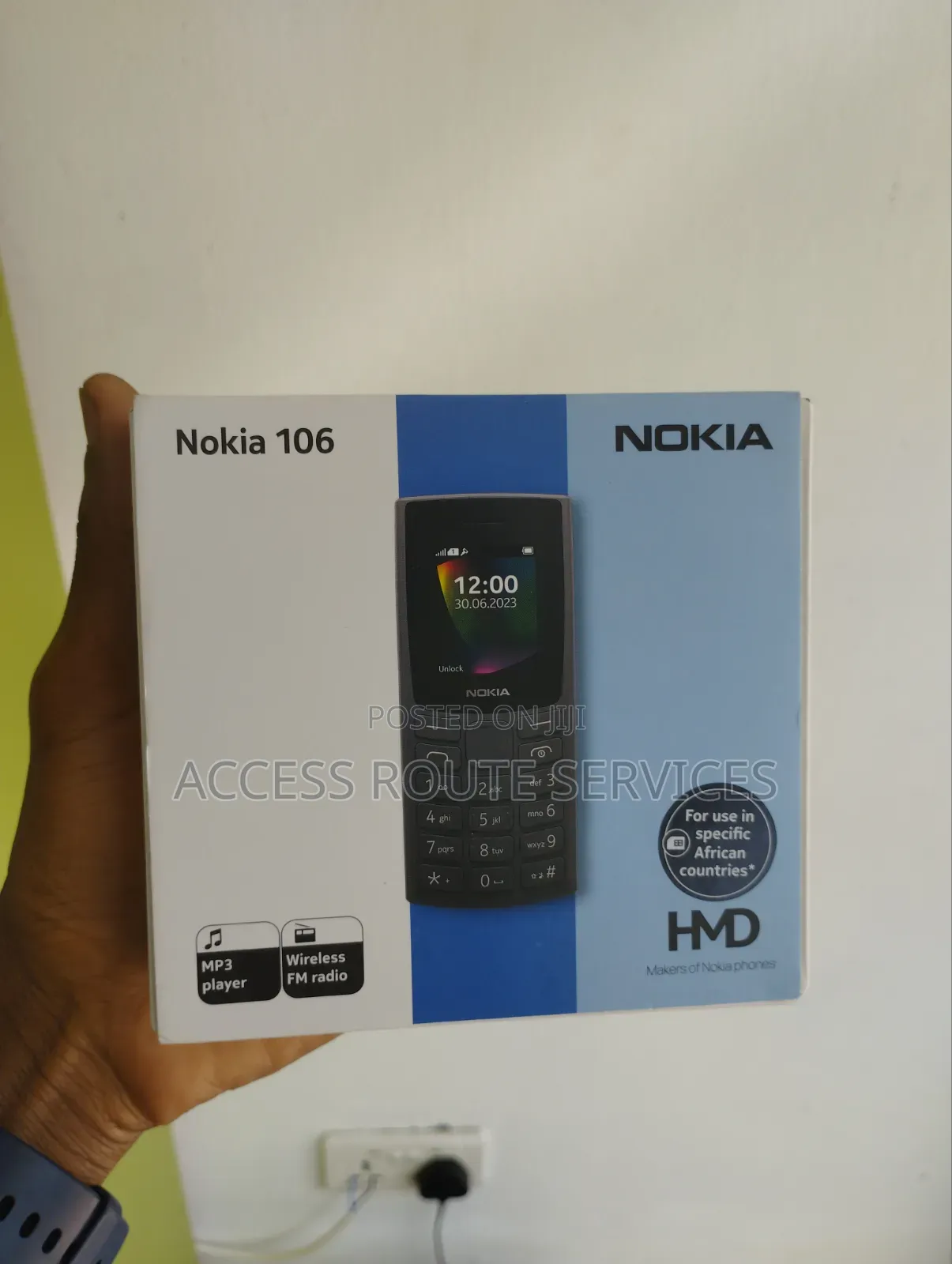 New Nokia 106 Black