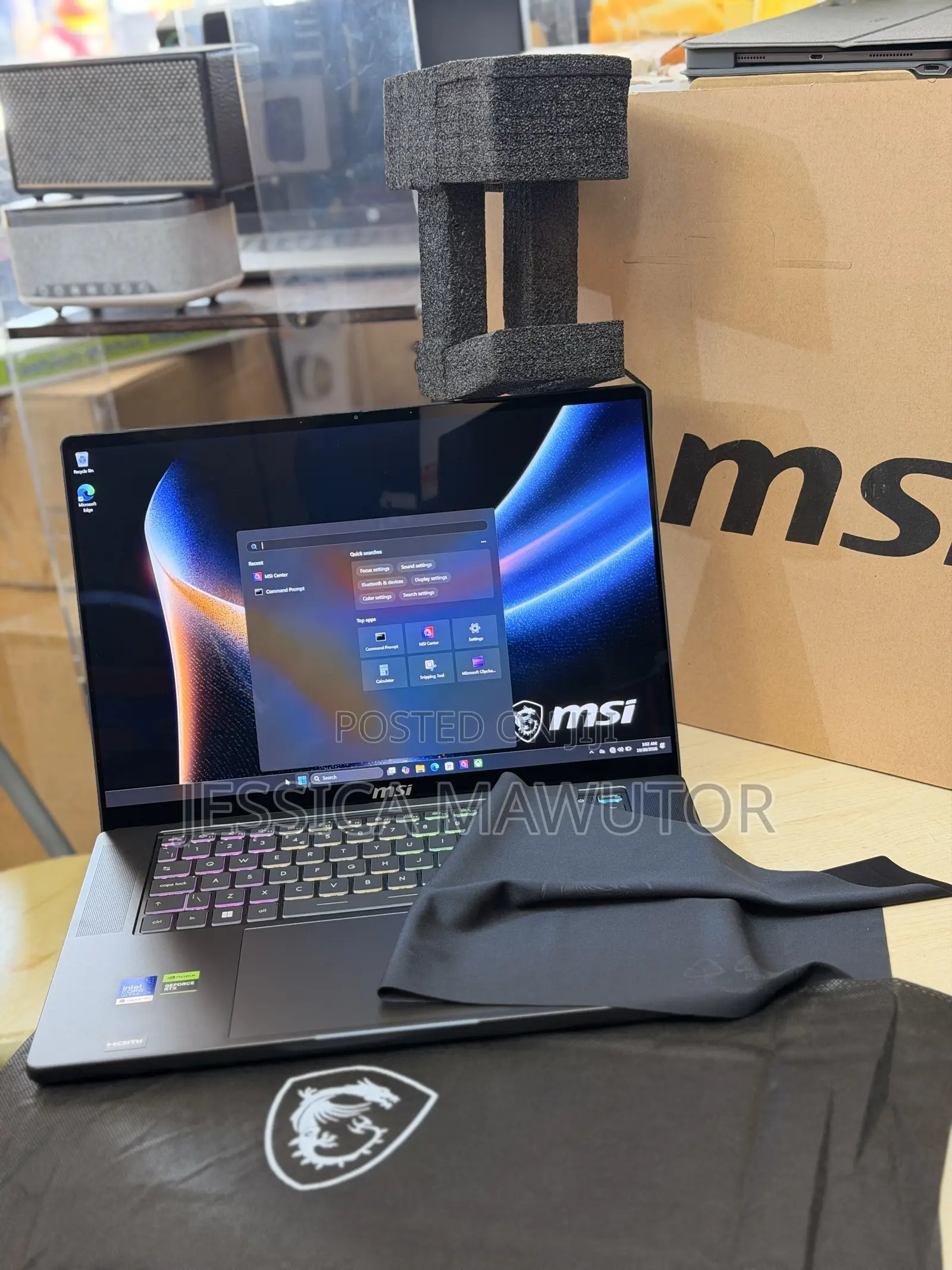 New Laptop MSI 32GB Intel Core Ultra 9 SSD 1T