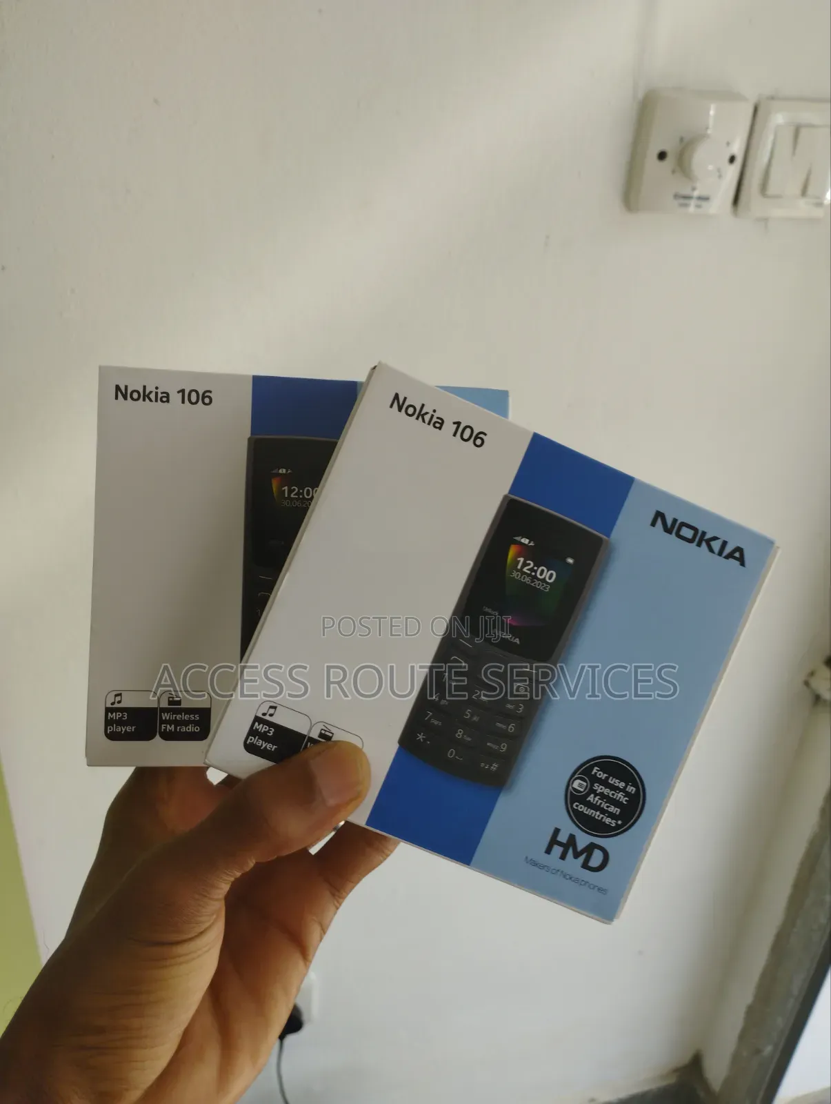 New Nokia 106 Black