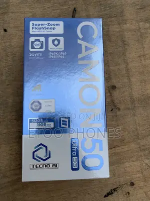 New Tecno Camon 50 Ultra 512 GB Gray