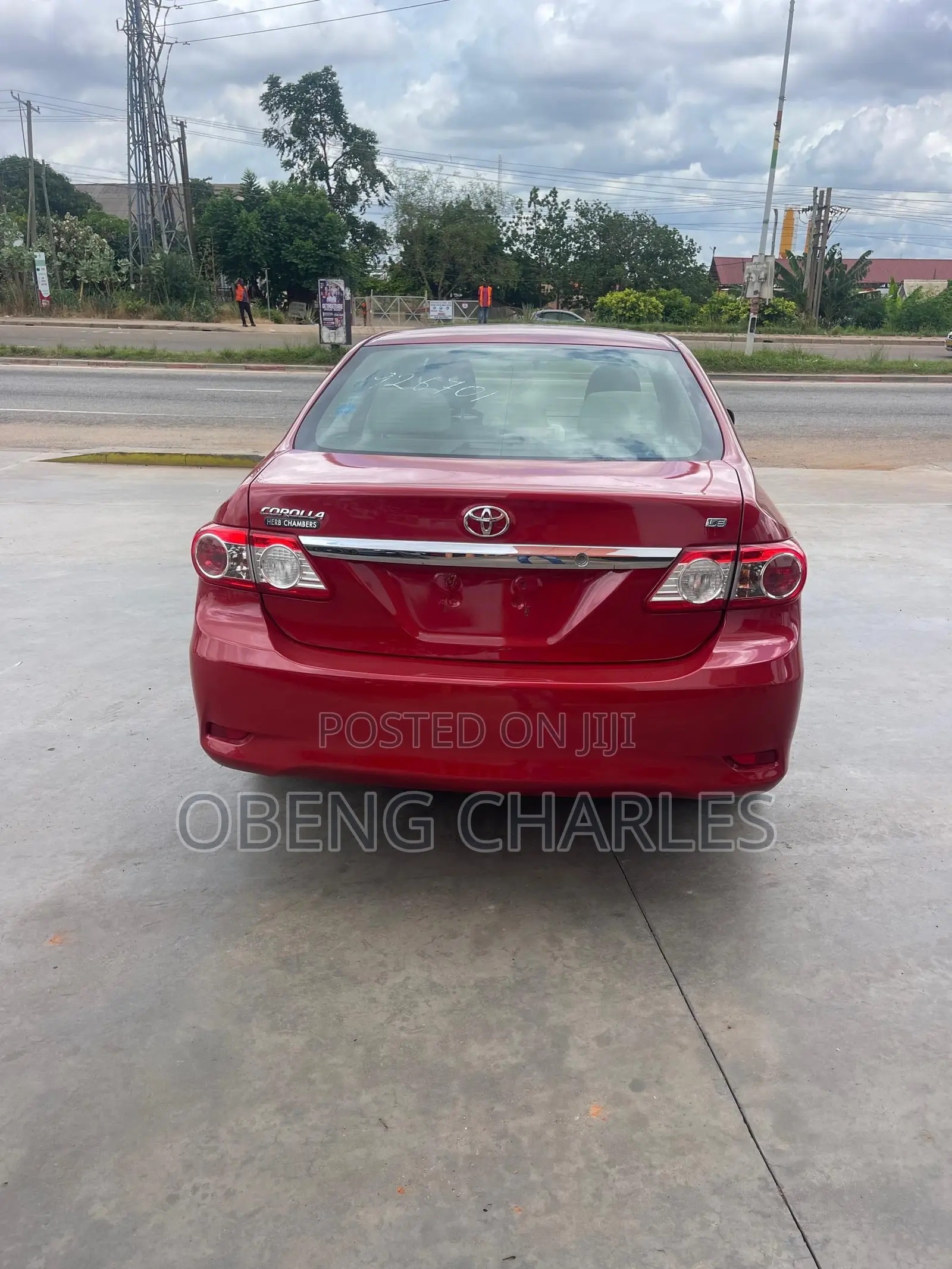 Toyota Corolla LE 4dr Sedan (1.8L 4cyl 4A) 2013 Red