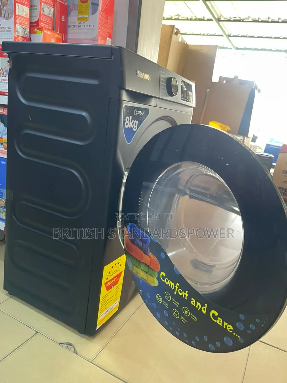 Asano 8kg Steam Washer for Deep and Convenient Cleaning