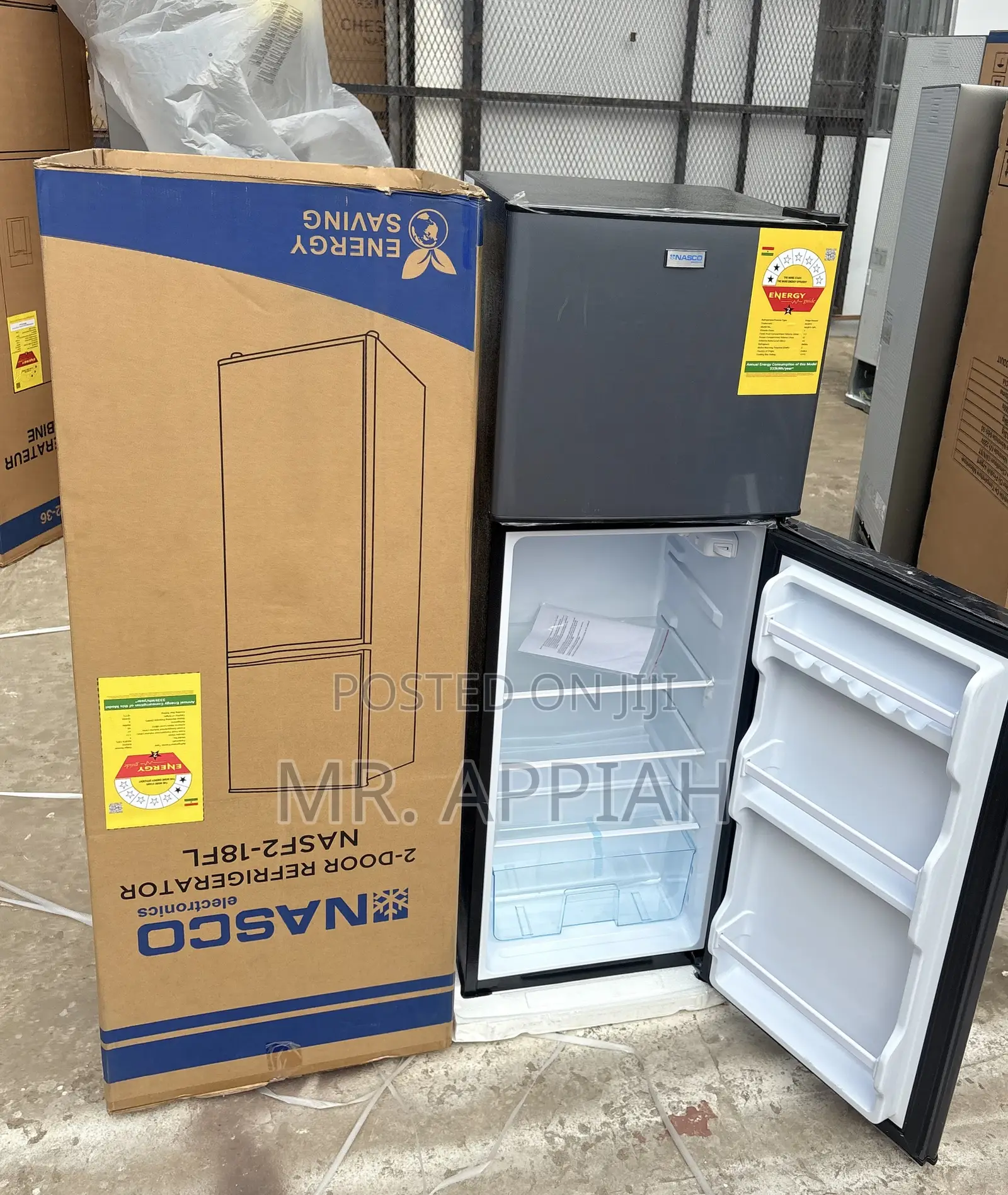 Quality Refrigerator Nasco 158L Double Door(NasF2-18fl)