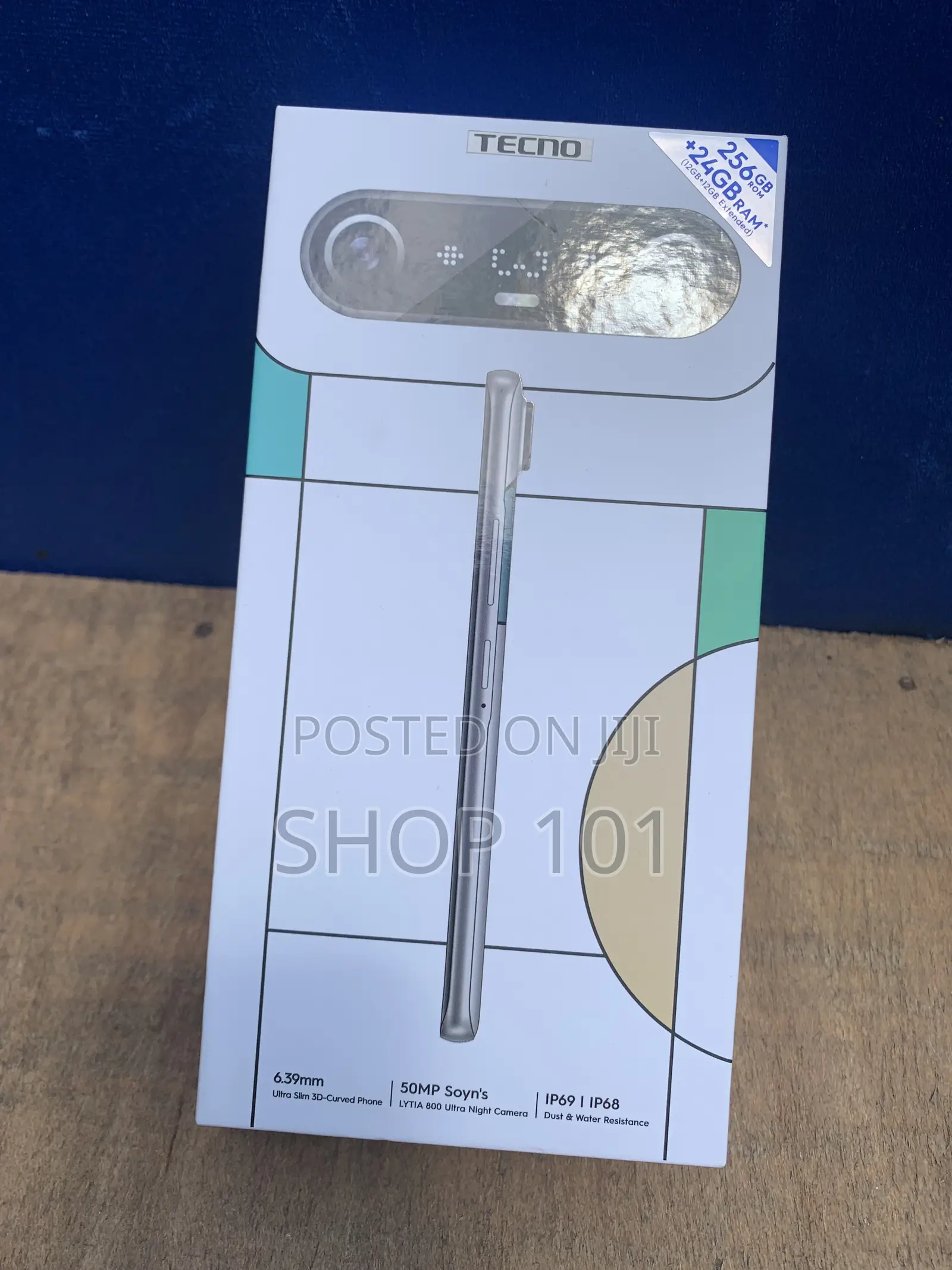 New Tecno Camon Slim 256 GB White