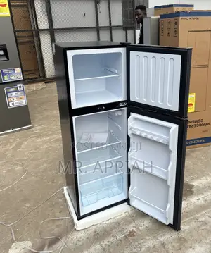 Super Adorable Nasco Top Mount Freezer Fridge(NasF2-18fl)Silver