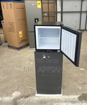 Super Adorable Nasco Top Mount Freezer Fridge(NasF2-18fl)Silver