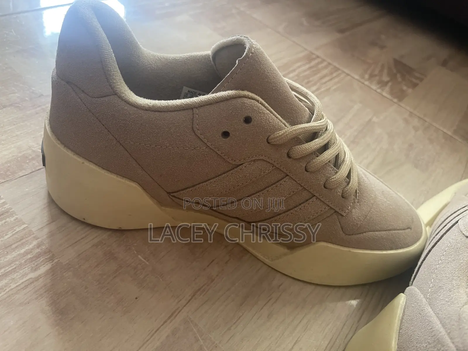 Adidas X Fear of God Athletics '86 Lo Sneakers.