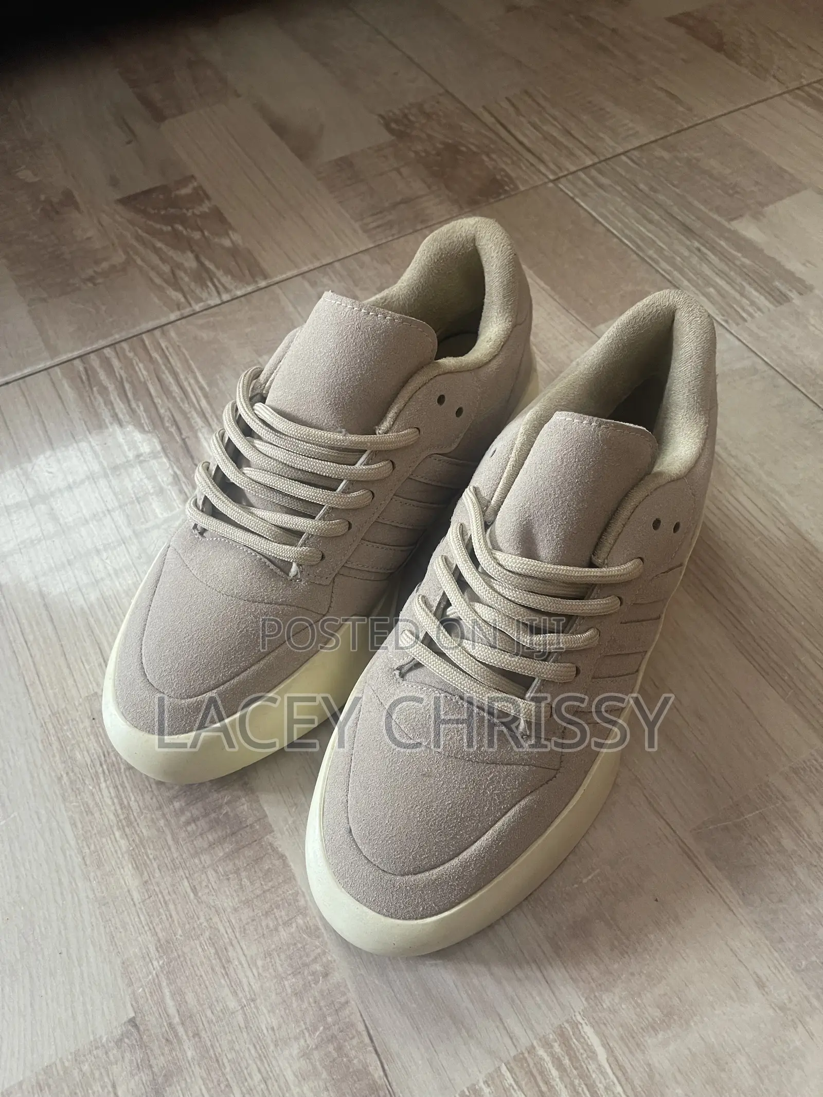 Adidas X Fear of God Athletics '86 Lo Sneakers.