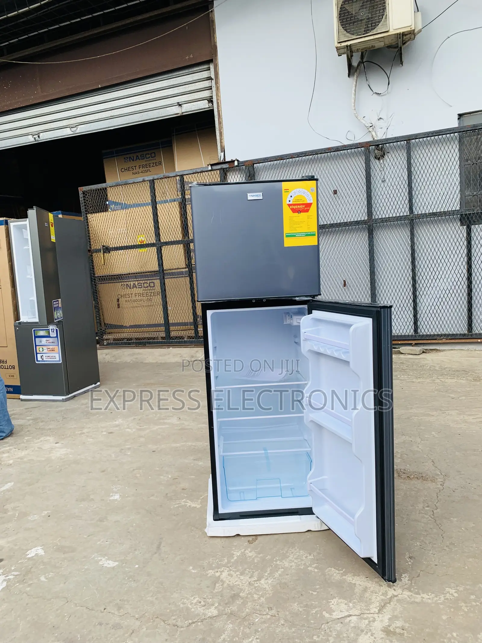 Quality Sleek Nasco 158L 2-Star Top Freezer Refrigerator [NASF2-18FL]