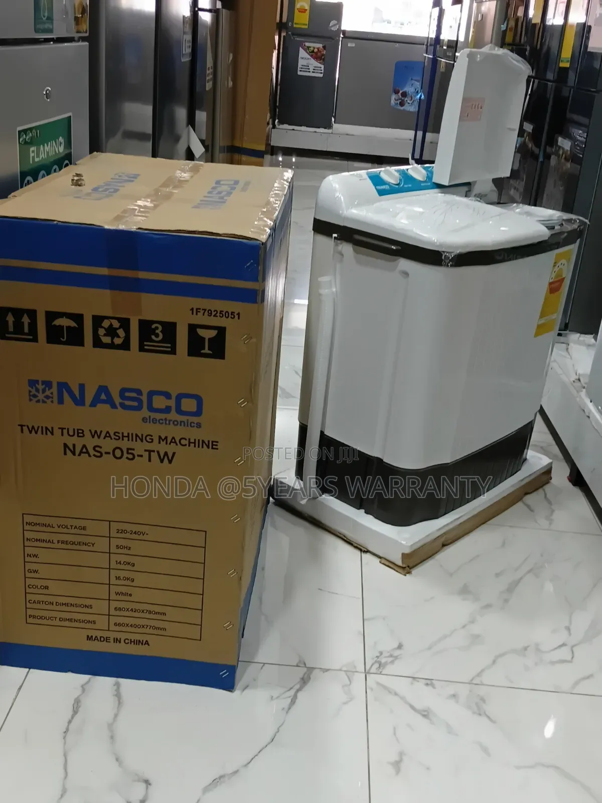 Nasco Twin Tub Washing Machine - Get Yours Now