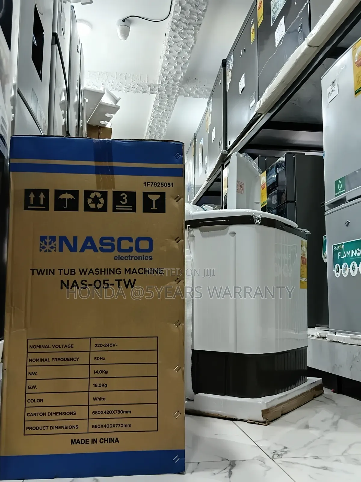 Nasco Twin Tub Washing Machine - Get Yours Now