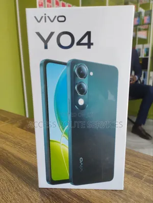 New Vivo Y04 64 GB Black