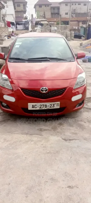 Toyota Yaris 2008 Red